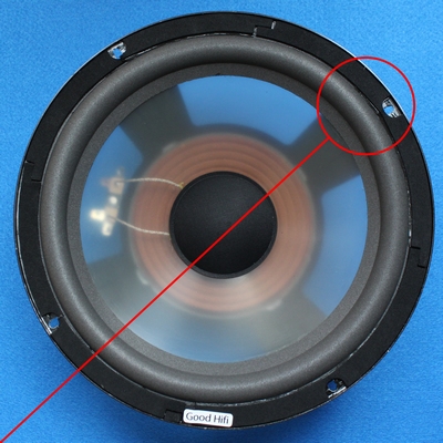 Foamrand (10 inch) voor Infinity RS6000A woofer