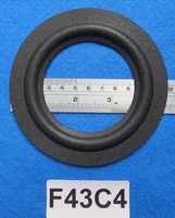 Foam surround for a speaker with a cone size of 7,7 cm