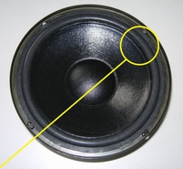 Foam ring (8 inch) for Philips FB815 woofer