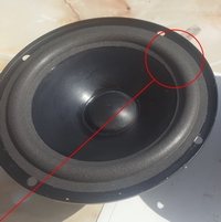 Foam ring (6 inch) for Infinity Reference MKII woofer