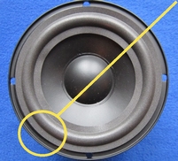 Foam surround for JBL CM52 woofer