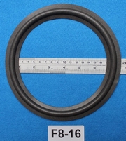 Foamrand van 8 inch, voor een conusmaat van 16 cm (F8-16)