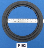 Foamrand van 10 inch, voor een conusmaat van 19,3 cm (F103)