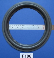 Foamrand van 10 inch, voor een conusmaat van 19 cm (F106)