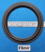 Foamrand van 8 inch, voor een conusmaat van 15,5 cm (F8mir)