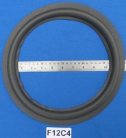 Foamrand van 12 inch, voor een conusmaat van 23,4 cm (F12C4)