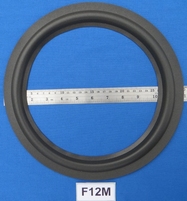 Foamrand van 12 inch, voor een conusmaat van 23 cm (F12m)