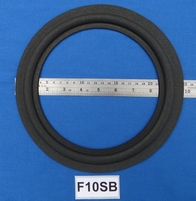 Foamrand van 10 inch, voor een conusmaat van 19,3 cm (F10sb)