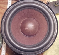 Foamrand voor Mirsch OM 3-28 woofer (8,5 inch)