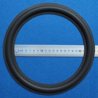 Foamrand van 10 inch, voor een conusmaat van 19,4 cm