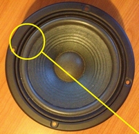 Schaumstoff Sicke für JBL type A606 / A-606 Tieftöner