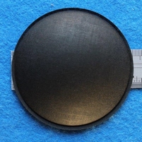 Stofkap van linnen (luchtdoorlatend), doorsnede 80 mm