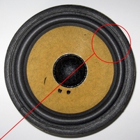 Foamrand voor Mission Model 70 woofer (6 inch)