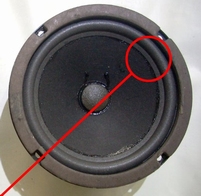 Foam ring for Time Frame TF350 woofer