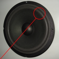 Foamrand voor JBL MX1500 woofer