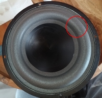 Foam surround for VIFA P17WH-26 Woofer