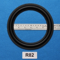 Rubber surround, measures 8 inch, for a 14,8 cm cone