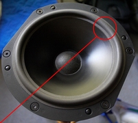 Foamrand voor Bowers & Wilkins 800ASW subwoofer (12 inch)