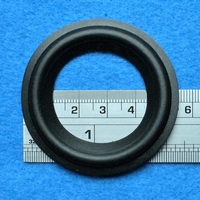 Rubber rand van 2 inch, voor een conusmaat van 3,9 cm