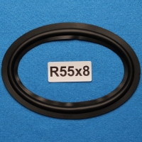 Oval rubber surround, 8 x 5.5 Inch, for 16/10,1 speaker cone