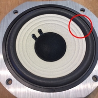 Foam surround for JBL 115H woofer