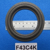 Foamrand van 4,25  inch, voor een conusmaat van 7,7 cm