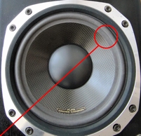 Foam ring (8 inch) for Onkyo D-11X woofer