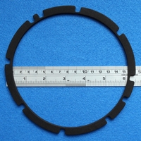 Gasket for 6 inch woofer, 1 piece makes one gasket