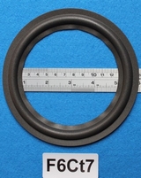 Foamrand van 6  inch, voor een conusmaat van 11,7 cm (F6Ct7)