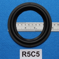 Rubber ring, 5 inch, for a unit with a cone size of 9,1