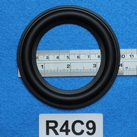 Rubber rand van 4 inch, voor een conusmaat van 7,2 cm