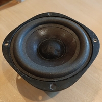 Foam surround for Synthese 1 midrange