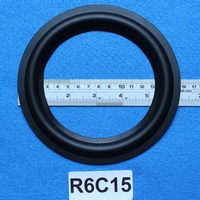 Rubber rand, 6 inch, voor een conusmaat van 11,6 cm (R6C15)