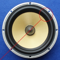 Rubber surround for B&W Signature 805 (ZZ13579) woofer