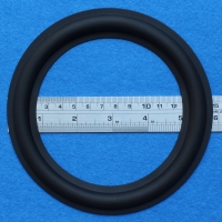 Rubber surround, measures 6 inch, for a 11,6 cm cone