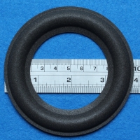 Foam surround for a speaker with a cone size of 6,8 cm