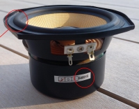 Rubber surround for B&W minipod 640015 woofer