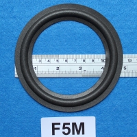 Foamrand van 5 inch, voor een conusmaat van 9,2 cm (F5M)
