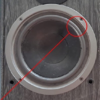 Foam ring (6 inch) for Magnat Project 2 woofer