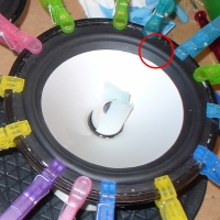 Gummi Sicke für B&W Signature 30 Tieftöner (ZZ10391)