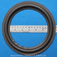 Foam surround to repair Nakamichi Sound space 9 woofer (8 inch)