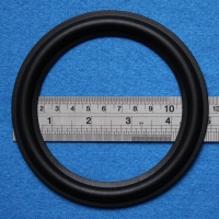 Rubber surround, 5 inch, for a unit with a cone size of 10 Cm