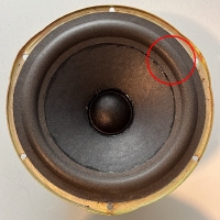 Schaumstoff Sicke für KEF B160 (SP1312) Tieftöner