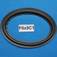 Oval foam surround, 6 x 9 Inch, for 18,9 / 11,7 speaker cone