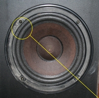 Foamrand voor BOSE 601 woofer