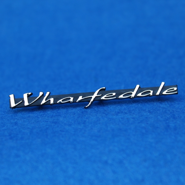 Badge Tondo Logo Wharfedale Pro In Alluminio - Diametro 40mm (1,6 Pollici), Ricambio