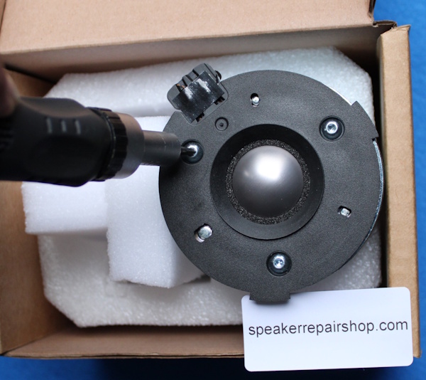 Entfernung B&W LCR300 Tweeter Duafragma