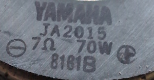 Yamaha JA2015 7O 70W 8181B