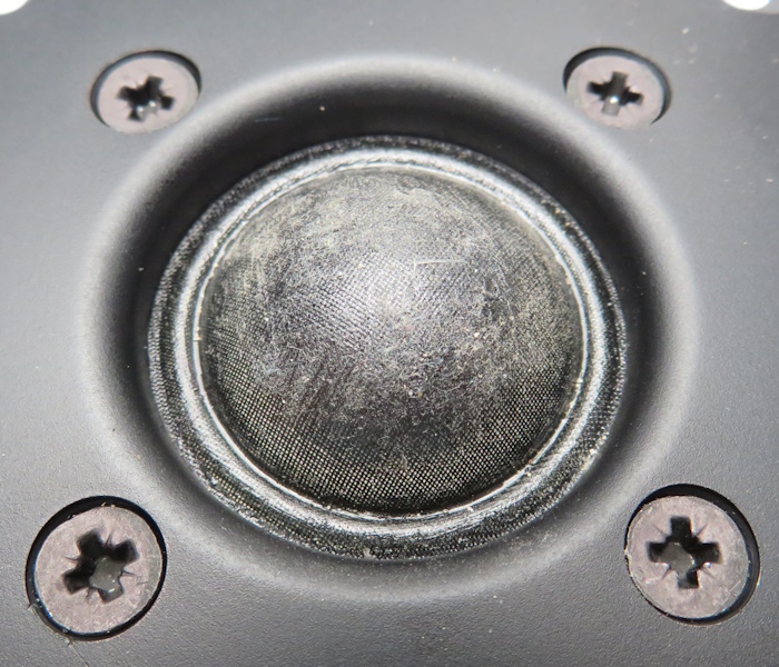 a dome tweeter that no longer functions properly