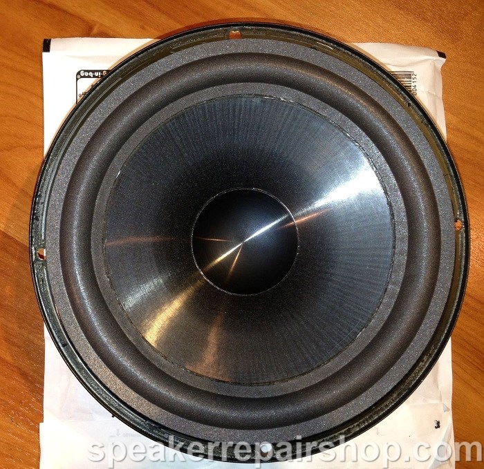Infinity SM155 woofer with a new foam surround mounted